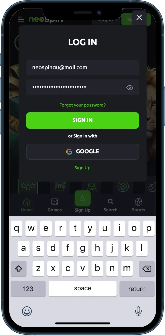 neospin Gameplay
